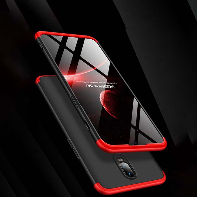 قاب اصلی سه تیکه وان پلاس GKK Original 3 in 1 Full Cover | OnePlus 6T