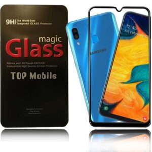 محافظ صفحه شیشه ای پوشش منحنی سامسونگ Magic Full 5D Glass | Galaxy A30