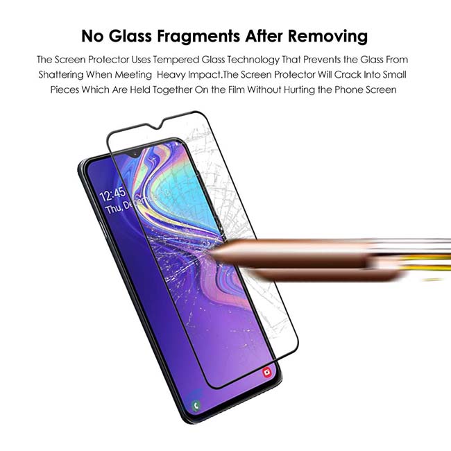 محافظ صفحه نمایش تمام چسب سامسونگ Magic Full Coverage Glass | Galaxy A50
