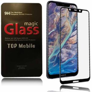 محافظ صفحه نمایش پوشش منحنی نوکیا Magic Full Glue 5D Glass | Nokia 7.1 2018