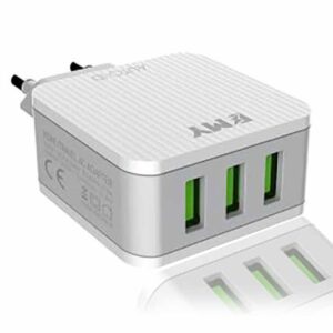 شارژر دیواری سریع امی EMY 3 USB Port 15.5W Fast Charger | MY-A303