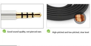 کابل انتقال صوت ارلدام Earldom 24K Gold Plated Plug 3.5mm Audio Cable | ET-AUX15
