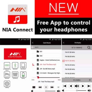 هدفون بلوتوث نیا NIA Stereo TF Card FM Radio Headphone | X3