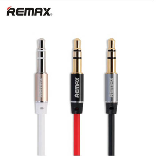 کابل انتقال صدا 1.5 متری ریمکس Remax 3.5mm TPE & Copper Core Audio AUX Cable | RM-L100