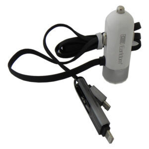 شارژر فندکی دوسر ارلدام Earldom Multi Function USB 2in1 Fast Car Charger | ES-157