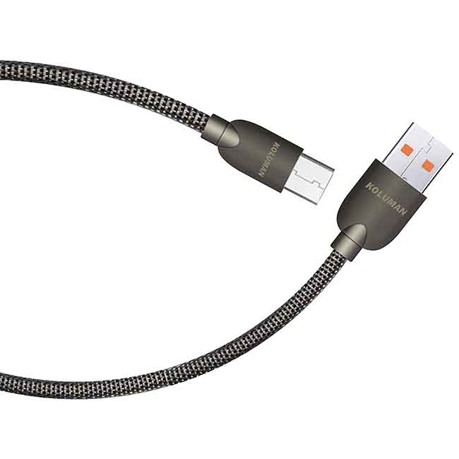 کابل سریع کلومن Koluman Micro USB 2.4A Data & Rapid Charge Cable | KD-17