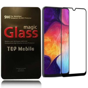 محافظ نمایشگر پوشش منحنی سامسونگ Magic 9D Glass Guard | Galaxy A20