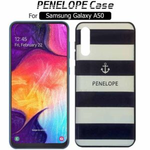 قاب مات طرح دار سامسونگ Silicone TPU Penelope Matte Case | Galaxy A50