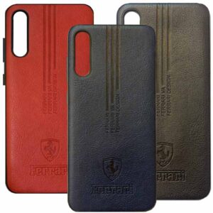قاب محافظ فراری سامسونگ Ferrari Soft PU Leather Case | Galaxy A50