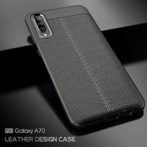 قاب طرح چرمی اتوفوکوس سامسونگ Auto Focus Texture Case | Galaxy A70