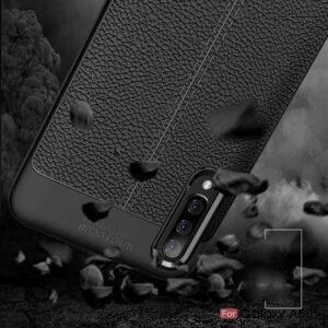 قاب طرح چرمی اتوفوکوس سامسونگ Auto Focus Texture Case | Galaxy A70