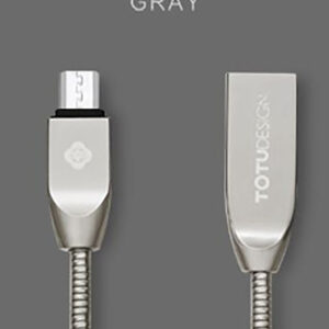 کابل شارژ و دیتا تُتو Totu Micro USB Transform & Rapid Charge Cable | ZINC ALLOY 2.4A