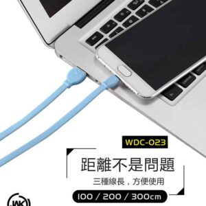 کابل سریع شارژ و دیتا دبلیو کی WK Design 1M Data Charger Fast cable | WDC-023