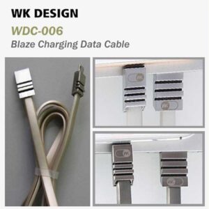کابل سریع دبلیو کی WK Design blaze Charge Data Transfer Cable | WDC-006