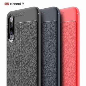 قاب اتو فوکوس شیائومی Soft Skin Leather Pattern Auto Focus Case | Xiaomi Mi 9