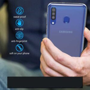 قاب شفاف پشت طلقی سامسونگ Crystal Shockproof Clear Case | Galaxy M30