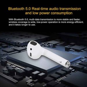 هندزفری بی سیم مدل ایرپاد Mini Bluetooth 3D Bass TWS Earphone | i12