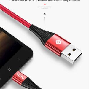کابل شارژ ایمن و هوشمند تتو TOTU Micro USB Aluminum Alloy Cable | BMA-014
