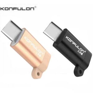 تبدیل میکرو به تایپ سی Konfulon Micro USB to Type-C Aluminum Transferor | Z10