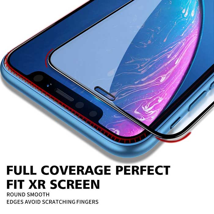 محافظ صفحه وضوح 99% نمایشگر اپل Mocoson HD Appearance Glass | iphone XR