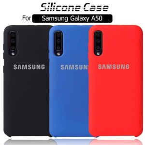 قاب اصلی سیلیکونی سامسونگ Soft Silicone Cover | Galaxy A50