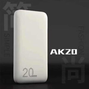 پاور بانک سریع آککیو Akekio 20000mAh Dual USB Rapid Power Bank | AK20