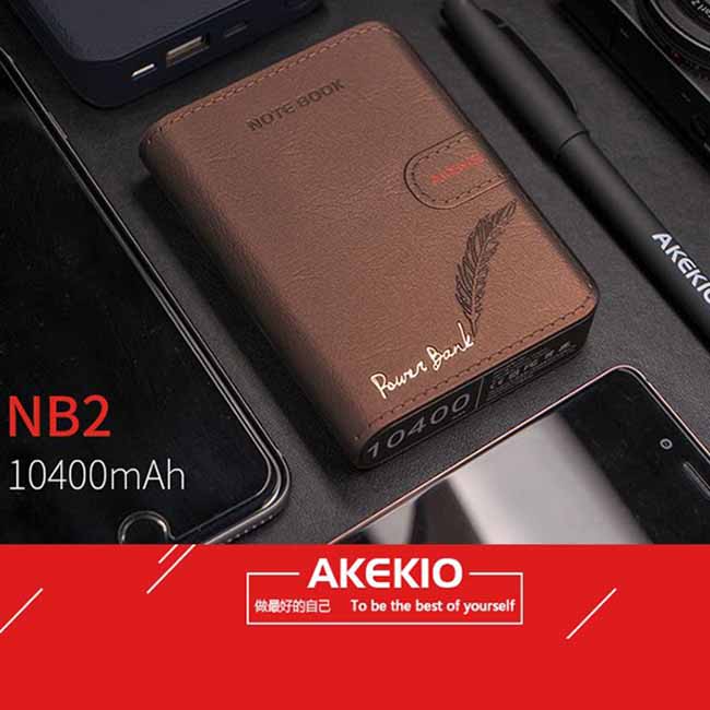 پاور بانک نوت بوک آککیو Akekio 10400mAh Ultra Fast Power Bank | NB2