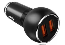 buy price LDNIO C503Q Lamp Ring Coil Smart QC3.0 Car Charger خرید شارژر فندکی 16