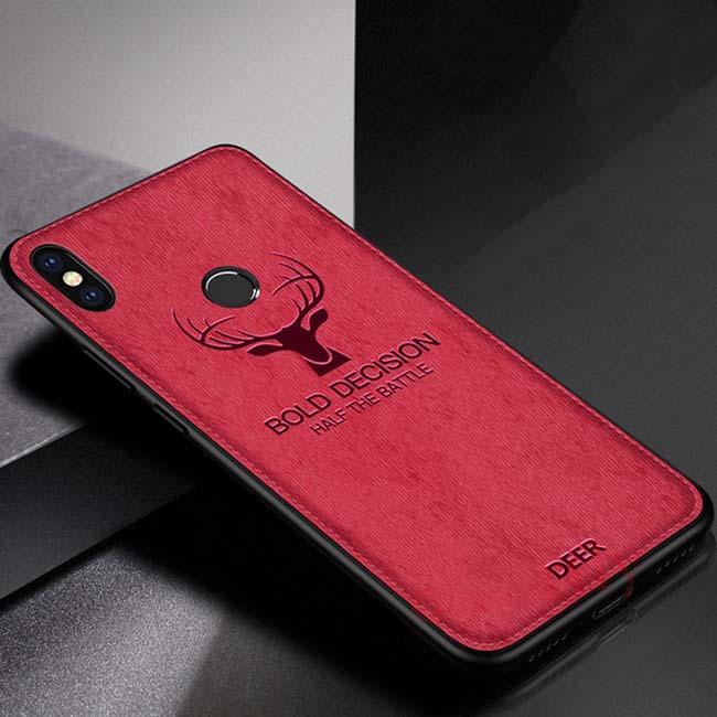 قاب گوزنی شیائومی Cloth Pattern Christmas Deer Case Xiaomi Mi 6X | Mi A2