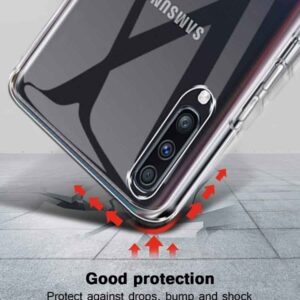 قاب محافظ شفاف سامسونگ Ultra-Thin Clear Crystal Cover | Galaxy A70