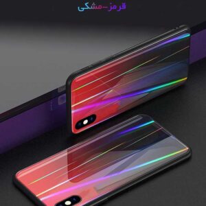 قاب لیزری آیفون Baseus Luxury Glossy Laser Aurora Case iphone X | XS