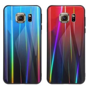 قاب لیزری براق سامسونگ Baseus Luxury Laser Aurora Case | Galaxy S6