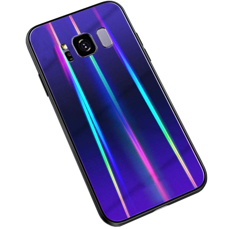 قاب لیزری سامسونگ Baseus Luxury Laser Aurora Case | Galaxy S8 Plus