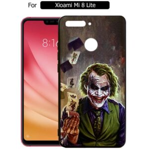 قاب محافظ جوکر شیائومی Designed joker Case | Xiaomi Mi 8 Lite