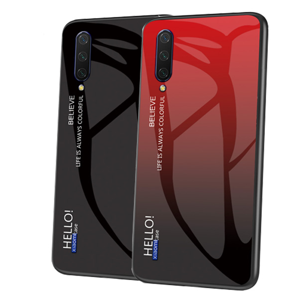 قاب پشت گلس شیائومی Glass Gradient Color Case Xiaomi Mi A3 | Mi CC9e
