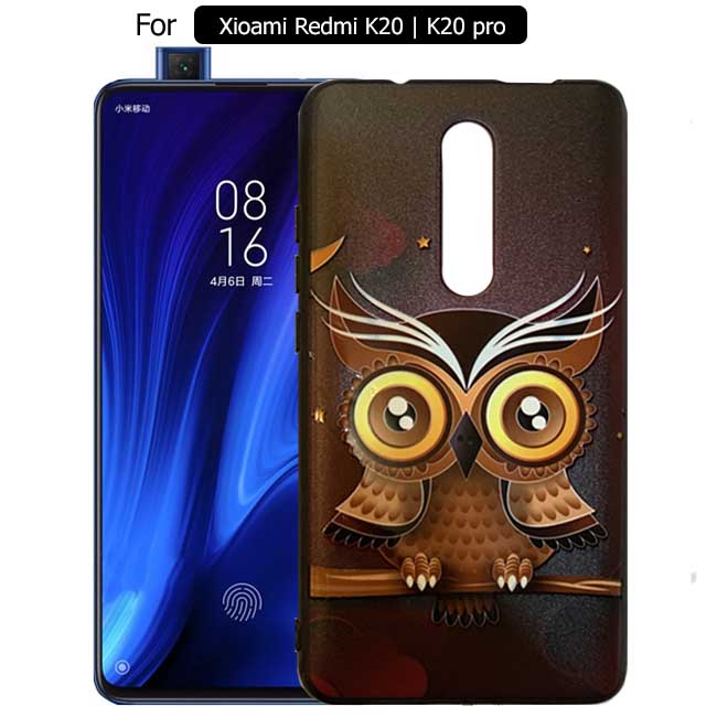 قاب طرح جغد شیائومی Owl Design Case Redmi K20 | K20 Pro
