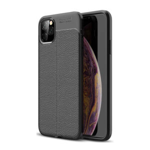 قاب اتو فوکوس اپل Leather pattern Auto Focus Case | iPhone 11