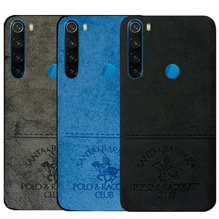 قاب طرح پارچه شیائومی Polo & Club Cloth Pattern Case | Redmi Note 8