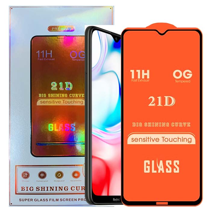 محافظ نمایشگر سخت شیائومی OG 21D Glass Redmi 8 | Redmi 8A