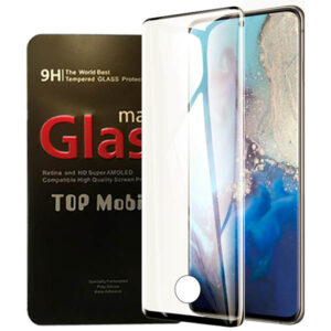 محافظ شیشه ای پوشش منحنی Magic Full Glass | Galaxy S20 Plus