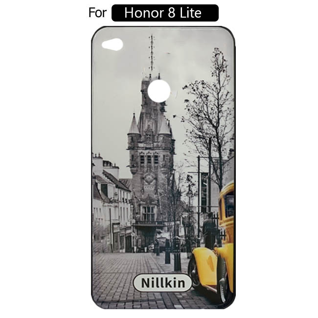 قاب طرحدار آنر Nillkin City Design Case Honor 8 Lite | P8 Lite 2017