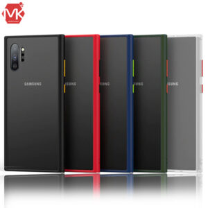 قاب هیبرید دودی سامسونگ Silicone Hybrid Case | Galaxy Note 10 Plus
