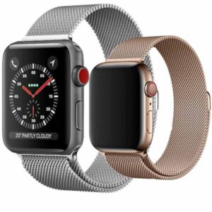 بند استیل حصیری اپل واچ Apple Watch Minalese Loop Bracelet | 38mm | 40mm