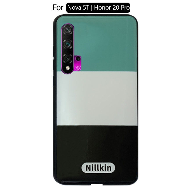 قاب طرحدار هواوی Nillkin 3-Colors Designed Case | Nova 5T | Honor 20 Pro