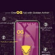 محافظ صفحه گلدن شیائومی Golden Armor OG Glass | Redmi Note 8 Pro