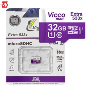 کارت حافظه Vicco Man Micro SDHC 32GB C10 Extreme 600X Plus