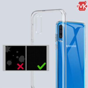 قاب دکمه رنگی سامسونگ Shockproof Crystal Case | Galaxy A70 | A70s
