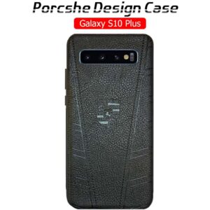 قاب محافظ سامسونگ Leather Porsche Case | Galaxy S10 Plus