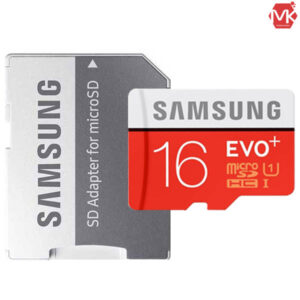 کارت حافظه سامسونگ Samsung UHS-I EVO+ Micro SDHC 16GB