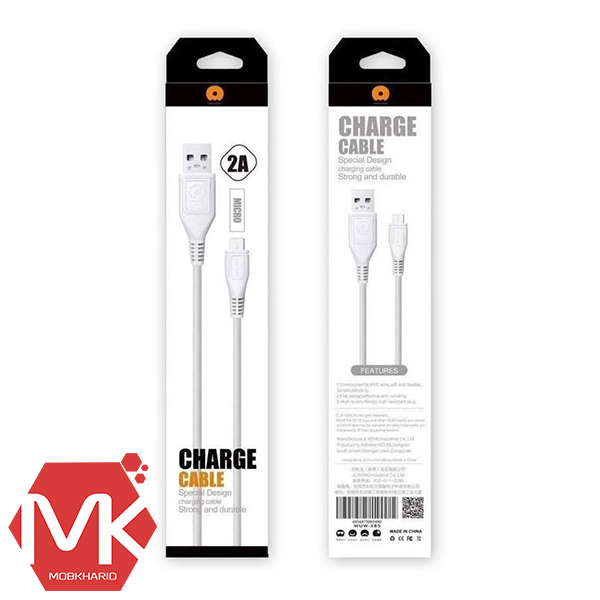 Buy price Wuw X85 micro usb cable خرید کابل شارژ